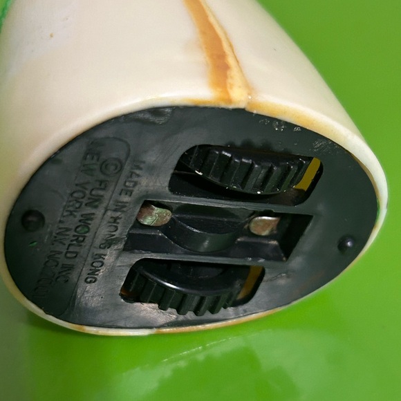 Vintage Snowman Christmas Rolling Push Toy on Wheels by Fun World Inc. - Picture 7 of 9